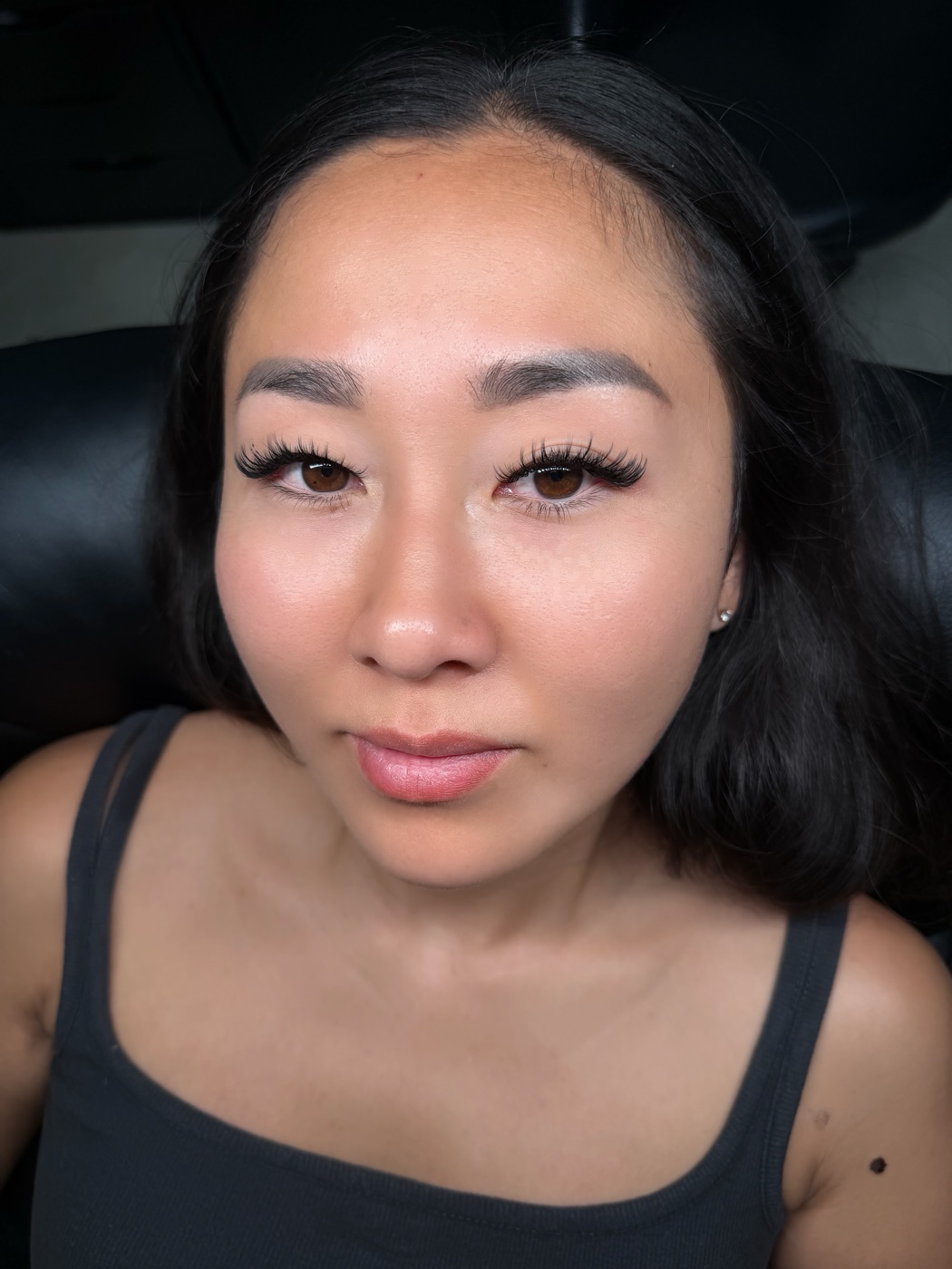 BXBR lash extensions, wispy set